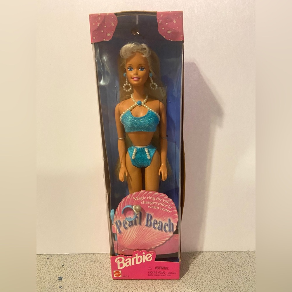 New 1997 Pearl Beach Barbie Doll.